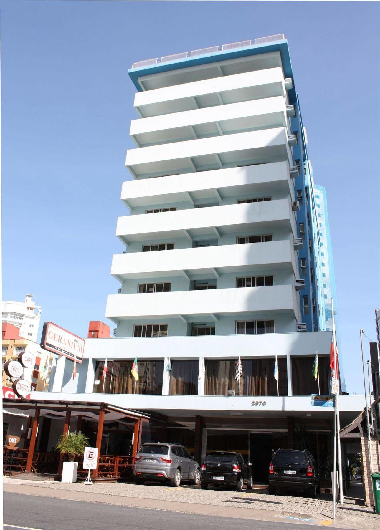 Hotel Geranium Balneário Camboriú Exterior foto